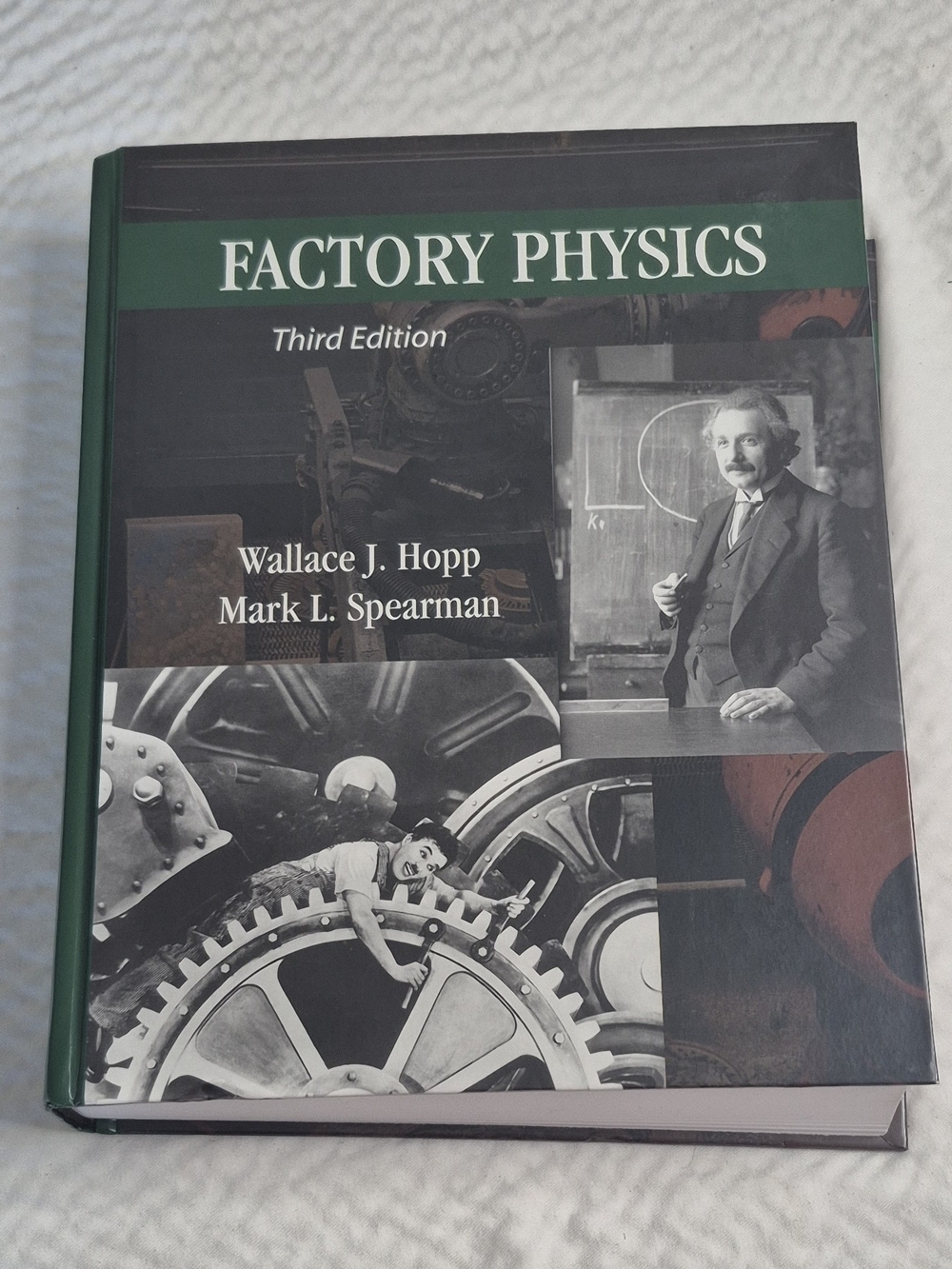 Factory Physics 3rd Edition Hardcover Textbook Hopp & Spearman 2008